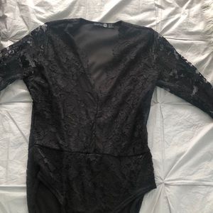 Long sleeve body suit